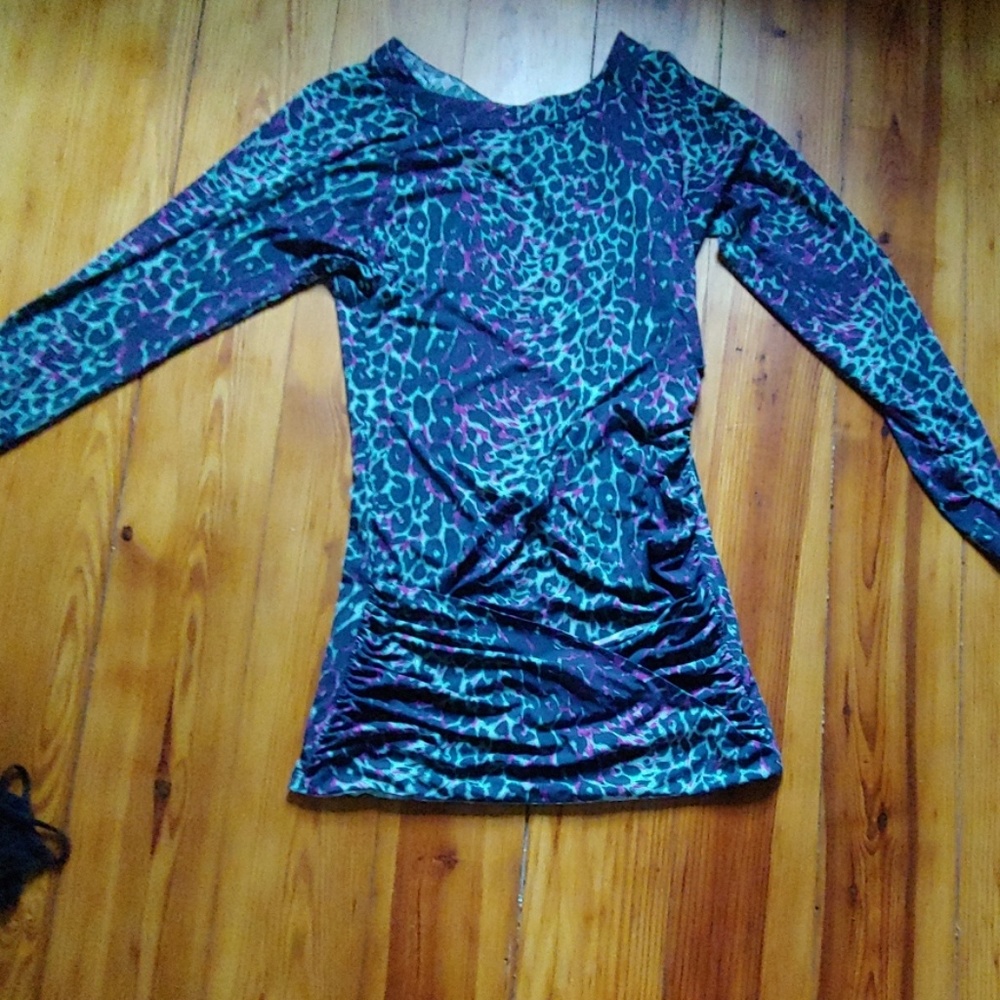 BCBG Leopard Party Dress